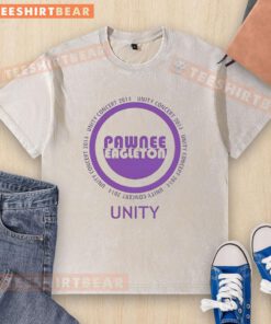 Good Pawnee Eagleton Donna Meagle washed t-shirt featuring a stylish design inspired by the popular TV series.