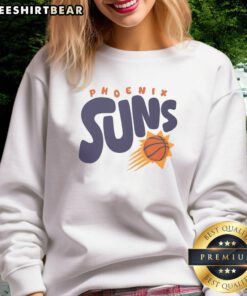 Good Phoenix Suns bubble sweatshirt in vibrant colors, perfect for fans looking to showcase team spirit and style.