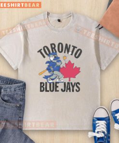 Alt Text: Good Toronto Blue Jays Ace Washed T-Shirt featuring a vintage design and soft fabric, perfect for baseball fans.