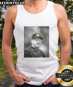 Hot Legendary Notre Dame Coach Lou Holtz 1937-2026 tank top featuring iconic design and vibrant colors.