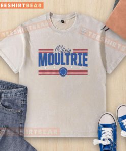 Hot Olivia Moultrie Stars and Stripes washed t-shirt featuring a stylish design perfect for casual wear.