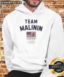 Ilia Malinin wearing a stylish hoodie from the Hot Team collection at a US figure skating event.