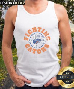 Vintage 1970s Florida Fighting Gators tank top featuring classic design and vibrant colors, perfect for retro fashion lovers.
