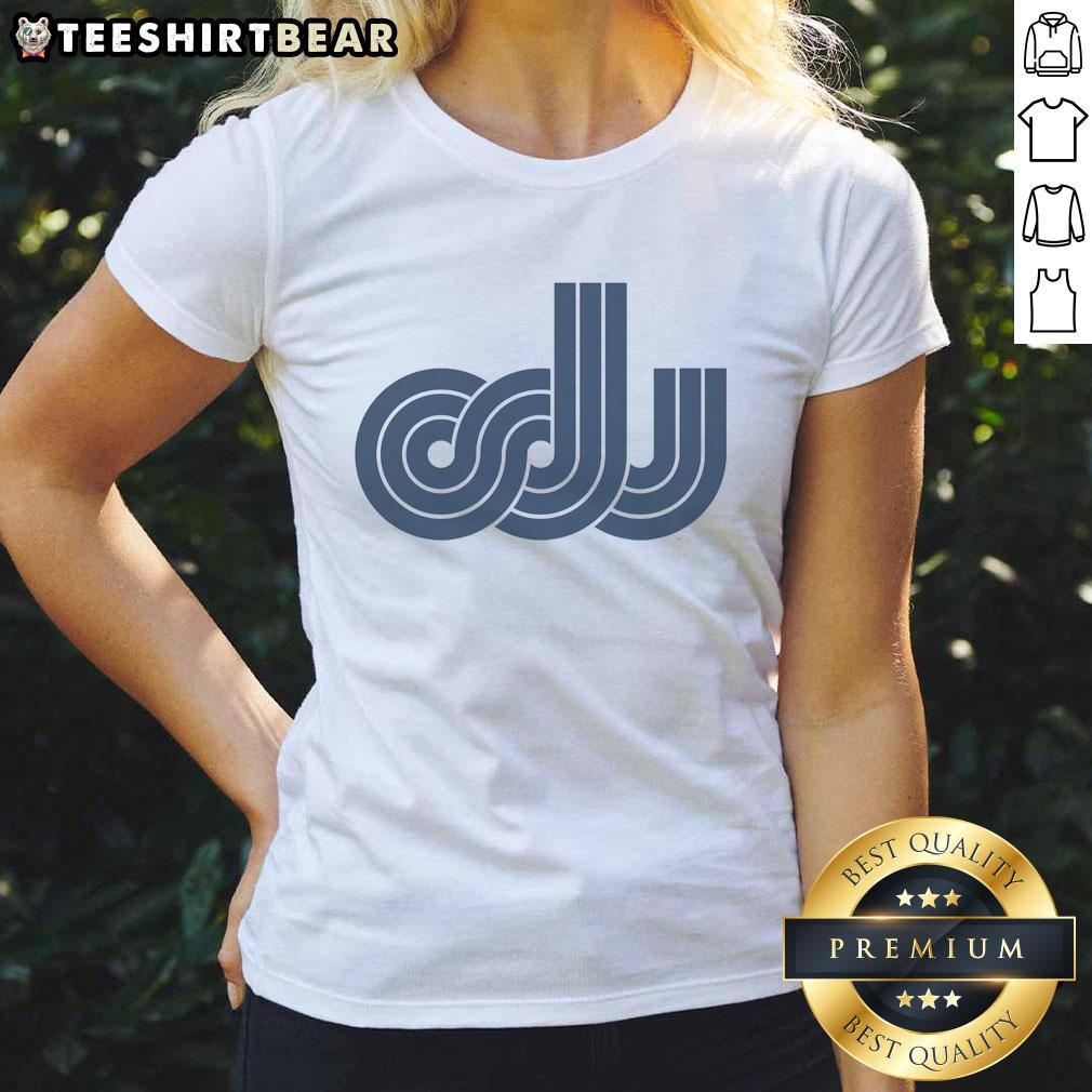 Vintage 1973 Old Dominion logo on a ladies tee, featuring a classic design and comfortable fit for retro style enthusiasts.