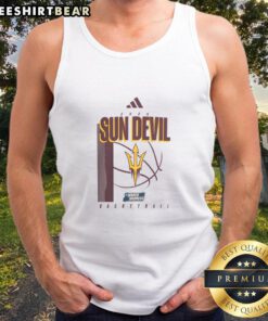 Nice Arizona State Sun Devils March Madness tank top featuring team colors and logo, perfect for fans.