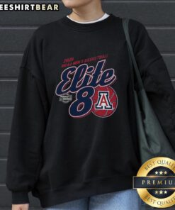 Alt Text: Nice Arizona Wildcats Men's Basketball Elite 8 March Madness Sweatshirt in vibrant colors, perfect for fans.