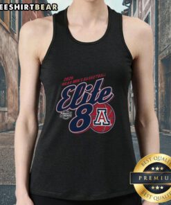 Men's Arizona Wildcats Elite 8 March Madness tank top in vibrant colors, perfect for fans and basketball enthusiasts.