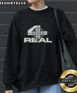 Nice Chris Benoit 4 Real Attitude Era sweatshirt featuring bold graphics and vintage wrestling style.