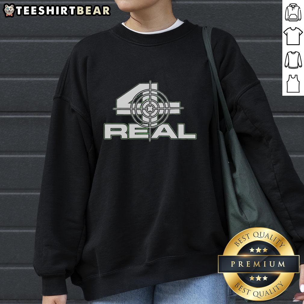 Nice Chris Benoit 4 Real Attitude Era sweatshirt featuring bold graphics and vintage wrestling style.