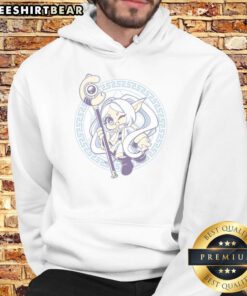 Nice Frieren A Magical Ancients Hoodie featuring vibrant colors and a unique fantasy design, perfect for anime fans.