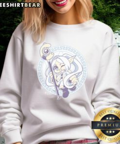 Cozy Nice-Frieren-A-Magical-Ancie Sweatshirt featuring a vibrant design, perfect for casual wear and magical adventures.