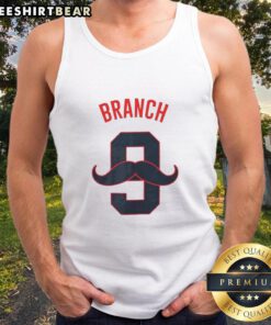 Nice Georgia Bulldogs Kolby Branch Number 9 tank top featuring vibrant team colors and a stylish design for fans.