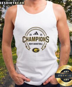 Grambling Tigers men's basketball SWAC Champions 2026 tank top showcasing team pride and athletic style.