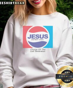 Stylish Nice Jesus and Mary Chain sweatshirt for the Lost Generation, perfect for trendy streetwear enthusiasts.