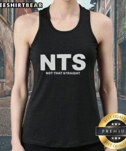 Alt Text: Stylish Nice NTS Not That Straight Tank Top featuring a trendy design, perfect for casual summer outfits.