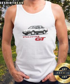 Stylish Nice Passat B3 GT tank top featuring vibrant graphics, perfect for car enthusiasts and casual wear.