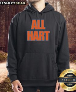 Official All Hart New York Knicks Josh Hart Hoodie showcasing team colors and logo, perfect for fans and stylish wear.