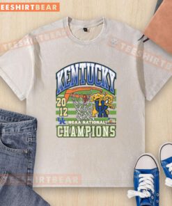 Official Kentucky Wildcats Past Champs Tourney Win Washed T-Shirt showcasing team pride and style for fans.