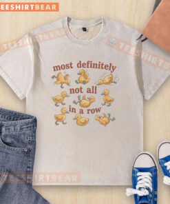 Official Not All In A Row Washed T-Shirt in a stylish design, perfect for casual wear and showcasing your unique style.
