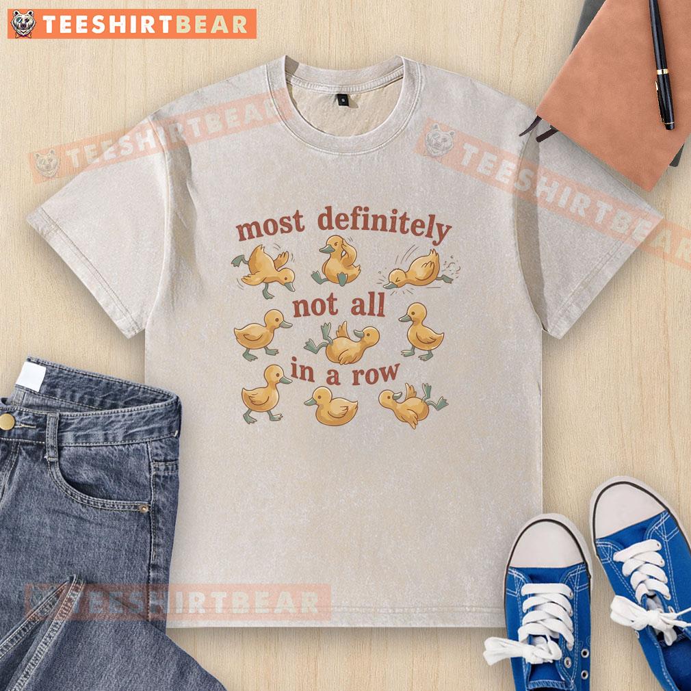 Official Not All In A Row Washed T-Shirt in a stylish design, perfect for casual wear and showcasing your unique style.