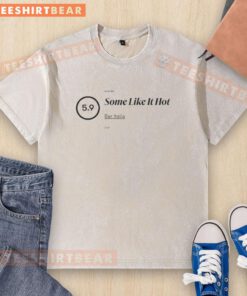 Official Some Like It Hot Bar Italia washed t-shirt featuring vibrant graphic design and soft fabric for casual style.