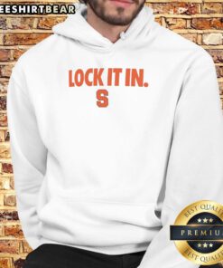 Official Syracuse Orange 2026 Lock It In Hoodie featuring vibrant team colors and logo, perfect for fans and supporters.