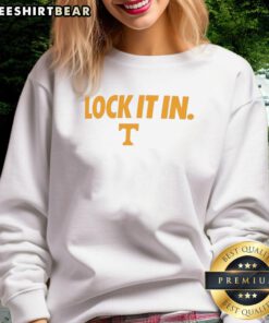 Official Tennessee Volunteers 2026 Lock It In Sweatshirt in orange with logo, perfect for fans and game day wear.