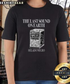 Official The Last Sound On Earth Helado Negro Ladies Tee featuring vibrant graphic design and comfortable fit.