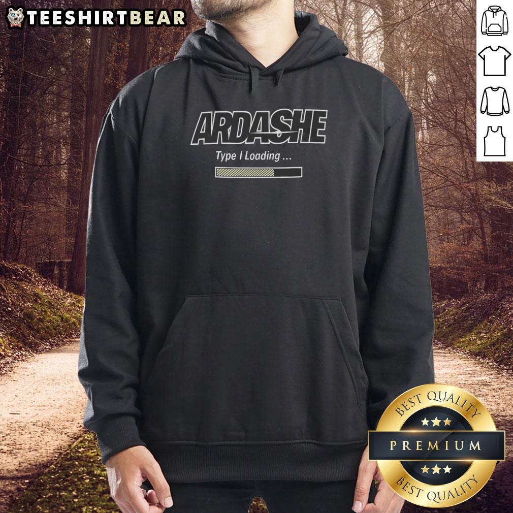 Alt Text: Original Ardashe Type I Loading Hoodie in stylish design, perfect for casual wear and street fashion.