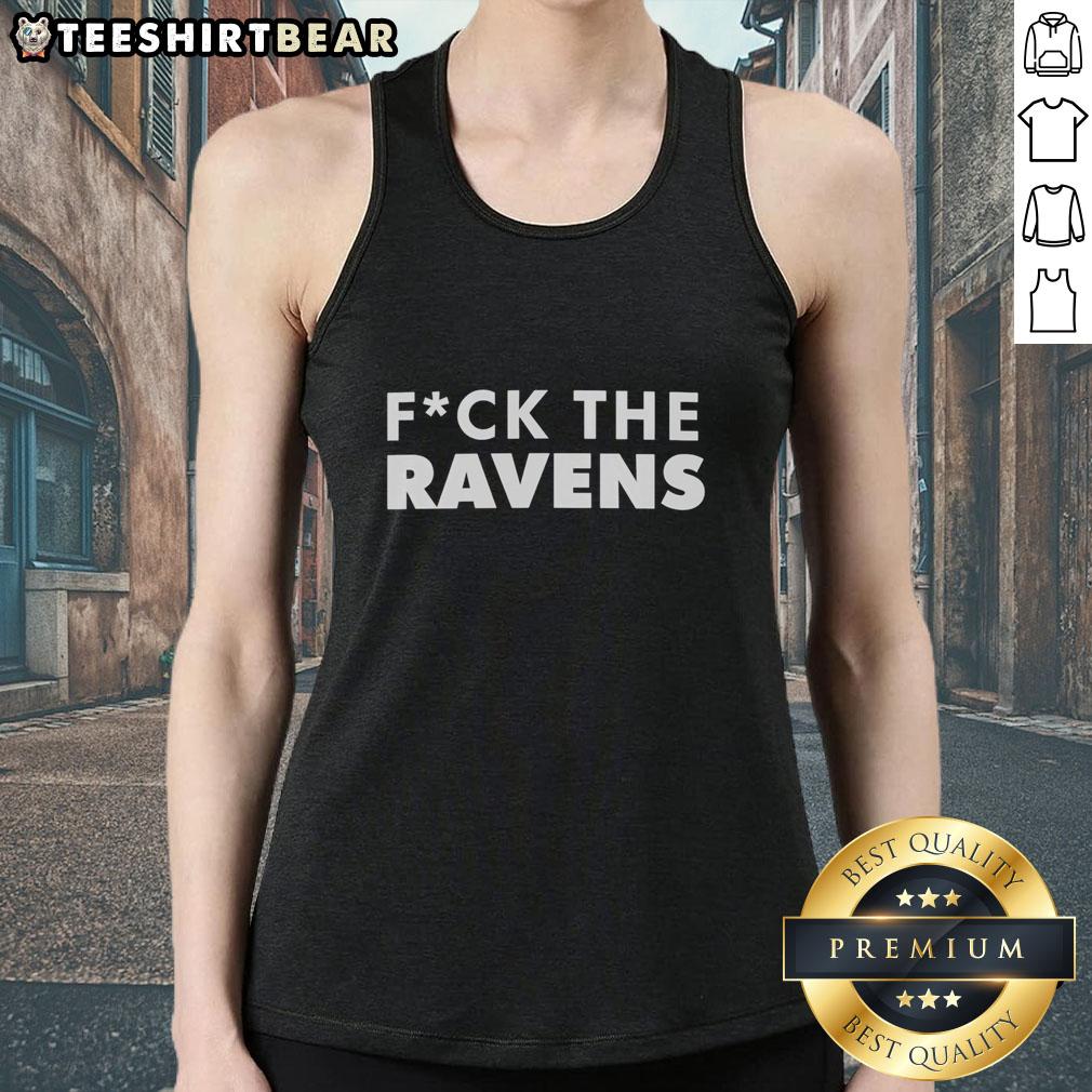 Premium F*ck The Ravens tank top featuring bold graphic design, perfect for fans and casual wear.