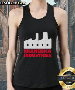 Alt Text: Premium Kramerica Industries tank top featuring a stylish design, perfect for casual wear and summer outings.