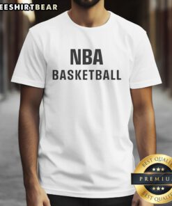 Premium NBA Basketball T-Shirt featuring a stylish design and comfortable fit for fans and players alike.