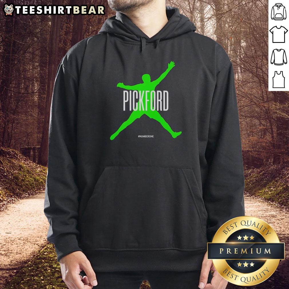 Premium Pickford Number One Logo Hoodie featuring a stylish design and comfortable fit for everyday wear.