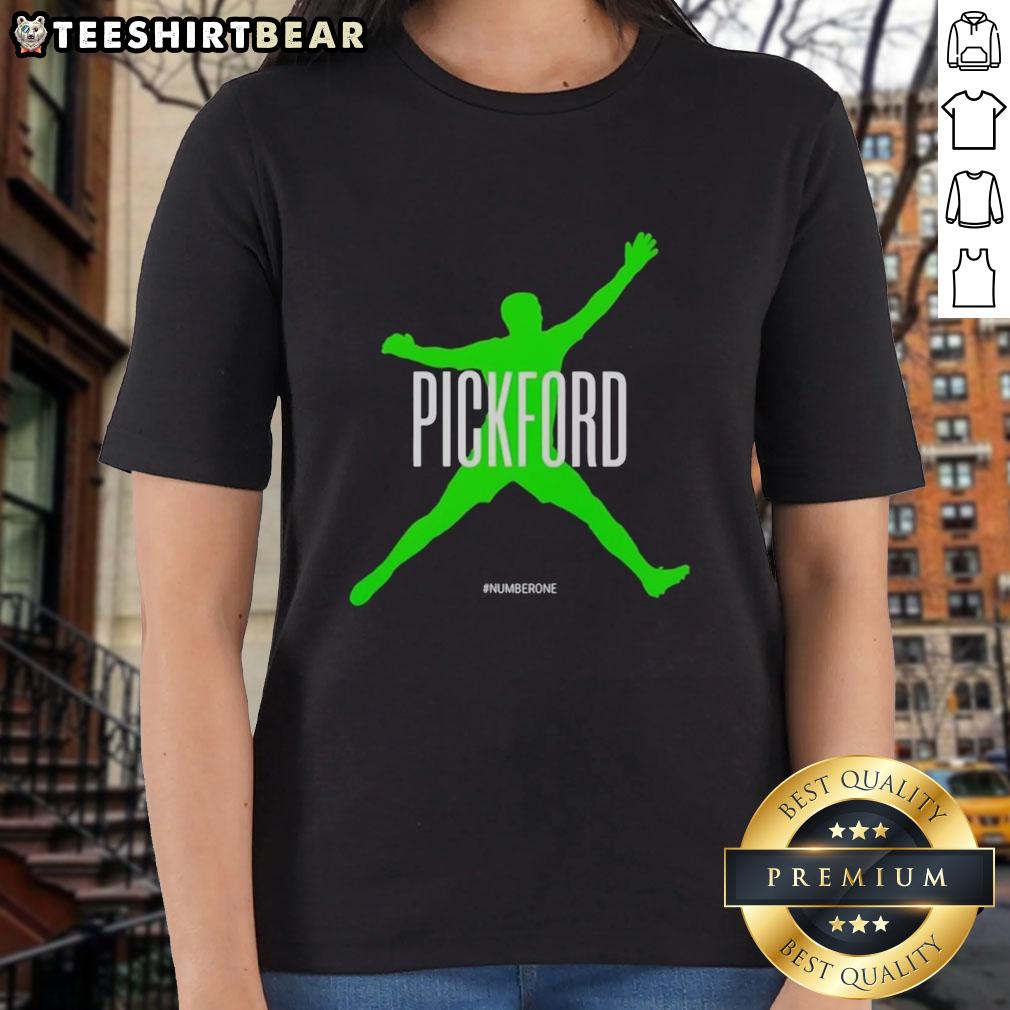 Premium Pickford Number One Logo Ladies Tee featuring stylish design and comfortable fit for everyday wear.