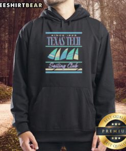 Premium Texas Tech Red Raiders Sailing Club hoodie since 1923, featuring vibrant team colors and stylish design.