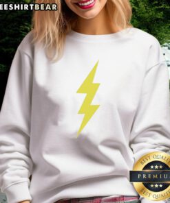 Premium The IT Crowd Roy Trenneman Lightning Bolt Sweatshirt featuring a stylish design and vibrant lightning bolt graphic.