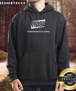 Premium Braves Baseball 2026 hoodie featuring Bravesvision design, perfect for fans and stylish game day wear.