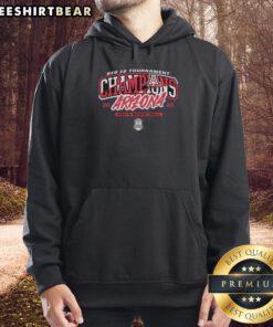 Arizona Wildcats Men's Basketball 2026 hoodie celebrating Big 12 Tournament Champions with vibrant team colors and logo.