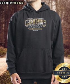 Alt Text: 2026 Big Ten Tournament Champions hoodie featuring the Purdue Boilermakers men's basketball team logo.