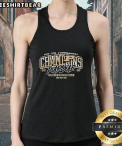 Men's basketball tank top celebrating Purdue Boilermakers 2026 Big Ten Tournament Champions, featuring team colors and logo.