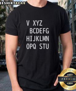 Pretty Y Xyz Abcdefg Hijklmn Opq Stu T-Shirt featuring a vibrant design and trendy style for casual wear.