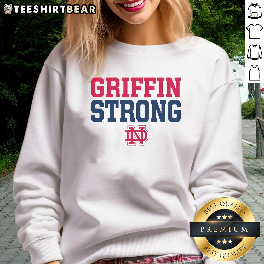 Cozy Top Griffin Strong Sweatshirt featuring a bold design, perfect for casual wear and showcasing strength and style.