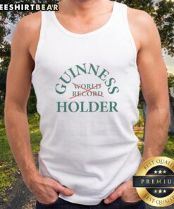 Stylish Top Guinness Holder Tank Top featuring a trendy design, perfect for casual outings or bar events.