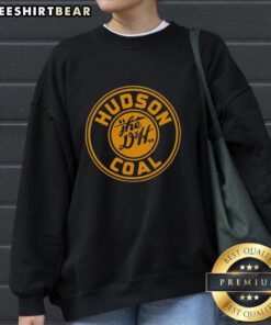 Alt Text: Cozy Top Hudson Coal sweatshirt from Scranton, PA, featuring vintage design and warm fabric, perfect for chilly days.