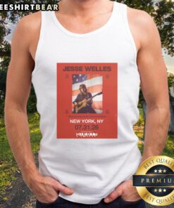 Top Jesse Welles Red Tour 2026 North America City Dates poster on a tank top showcasing vibrant tour details and dates.