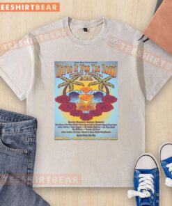 Washed t-shirt featuring design for the Roses Festival at Crowne Plaza Ventura, CA, May 20-31, 2026.