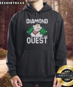 Top MLB The Show Diamond Quest Hoodie featuring a stylish design for gamers and baseball fans.