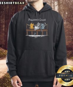 Cozy Top Pawsons Creek Hoodie in vibrant colors, perfect for outdoor adventures and casual wear.