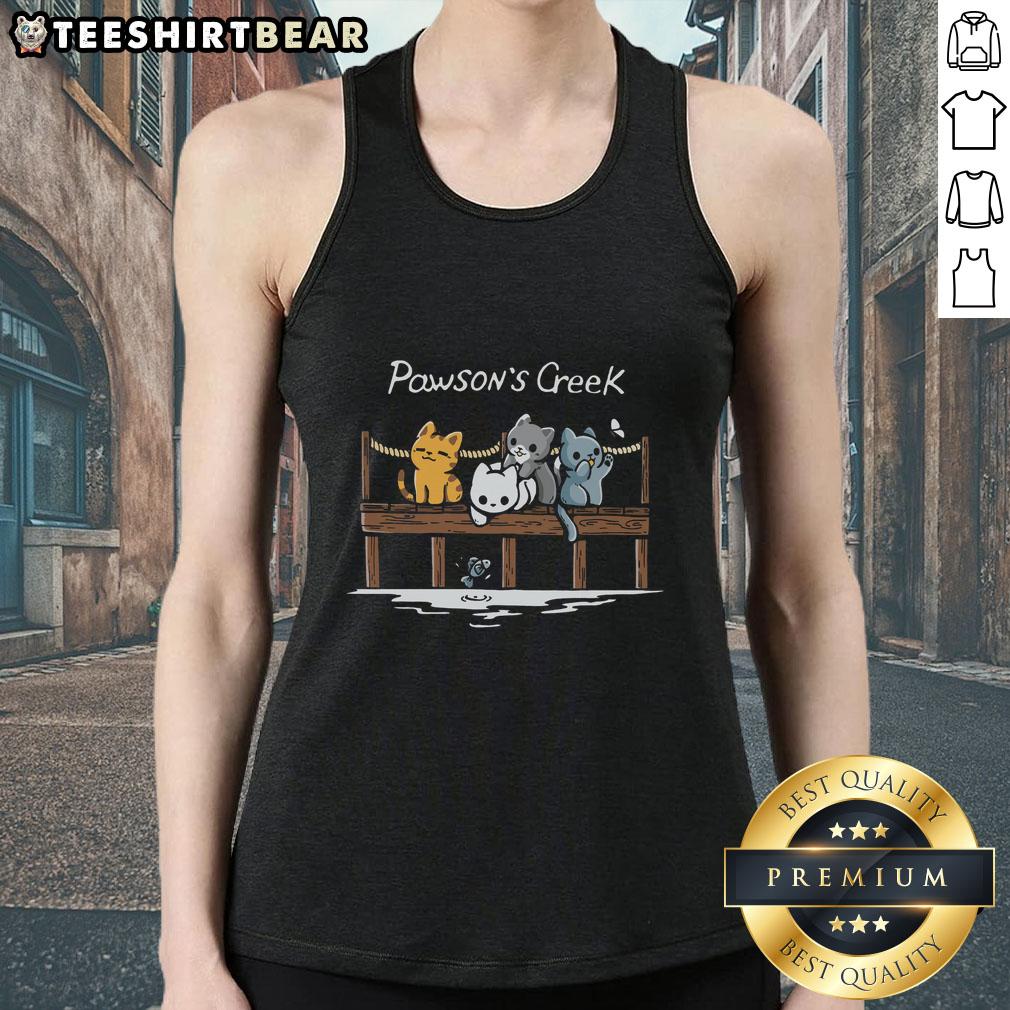 Alt Text: Stylish Top Pawsons Creek Tank Top in vibrant colors, perfect for casual summer outings and active lifestyles.