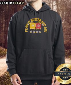 Top Peanut Butter and Adi Adidas hoodie featuring a stylish design, perfect for casual wear and street fashion.